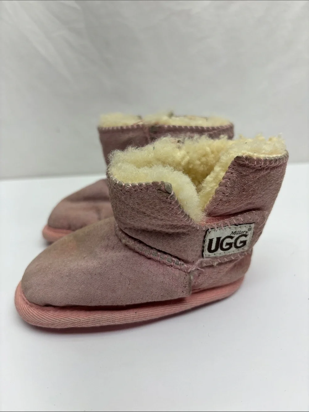 Miller Toddler Plush Lined Pink Winter Boots, SZ 01-02, box 72